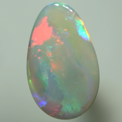 SOLID SEMI BLACK OPAL Large rolling flashes of clean, bright fire